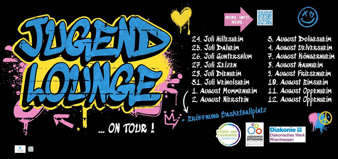 Die Jugendlounge tourt durch die ganze Verbandsgemeinde Rhein-Selz
